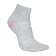 thumbnail image 3 of Skechers Women's Quarter Crew Socks with Cushioned Footbed & Mesh Ventilation (6-Pairs), 3 of 5