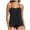 Black, variant on Tankini Swimsuits for Women New Split Printing Square Corner Womens Two Piece Swimsuits Bathing Suit