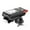 Red, variant on Multifunctional Bike Cycling Speedmeter Wireless Speed Meter with and Horn USB Rechargeable Waterproof Bike Speedometer Full Screen Backlight Cycling Accessory