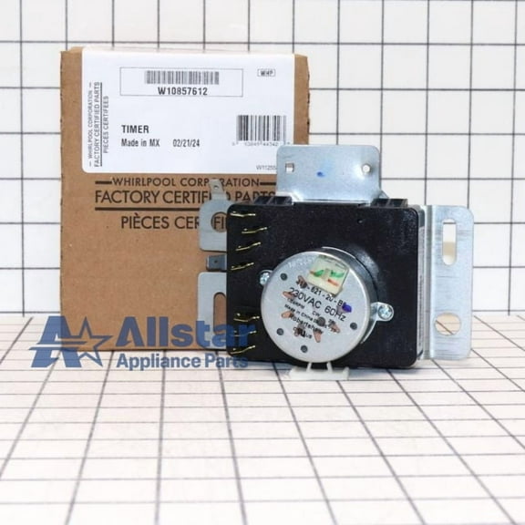 Whirlpool Dryer Timer W10857612
