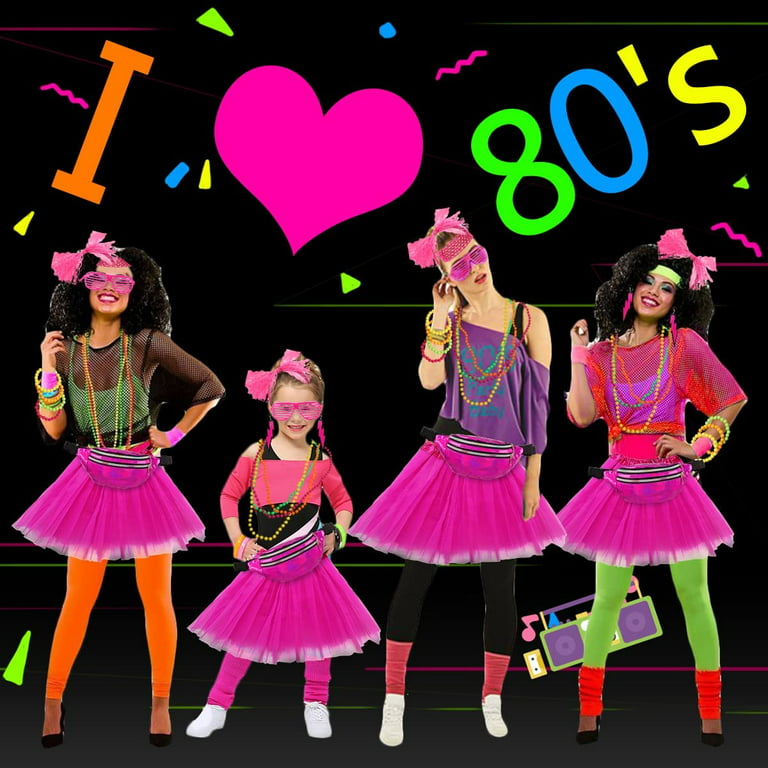 How to create a DIY 80's theme costume on a budget. 80's theme