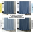 thumbnail image 4 of HPD Half Price Drapes Denim Faux Linen Room Darkening Curtains for Bedroom & Living Room Curtains (1 Panel), Door & Window Curtains 63 inches long, Rod Pocket Curtains & Drapes, 50W X 63L, 4 of 8