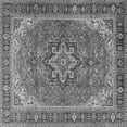 thumbnail image 1 of Ahgly Company Indoor Square Persian Gray Traditional Area Rugs, 6' Square, 1 of 1