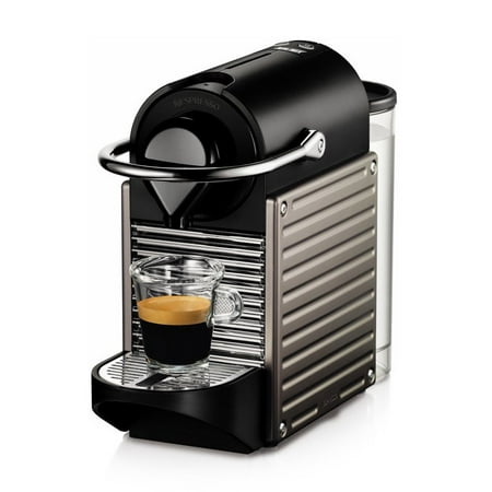 Nespresso Pixie C60 - Electric Titan (Nespresso Pixie Bundle Best Price)