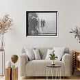 thumbnail image 4 of Historic Framed Print, Admiral Schley leaving U.S.S. Brooklyn on Captain Cook's departure for Puerto Rico, 1898, 17-7/8" x 21-7/8", 4 of 9