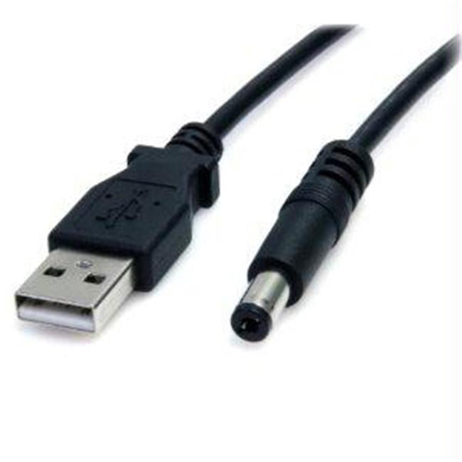 NEW USB Type 2.0 A to DC 3.5mm Barrel Connector Jack DC Power Cable Black 