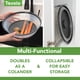thumbnail image 4 of Funda antisalpicaduras para microondas Tovolo, grande, 34 cm, plegable, 4 of 6
