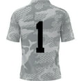 thumbnail image 3 of Men's GameDay Greats #1 Gray Ohio State Buckeyes Camo Football Jersey, 3 of 4