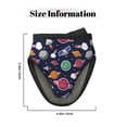 thumbnail image 4 of Rocket satellite Oven Mitts Heat Resistant - Soft Lining Silicone Mini Oven Mitts with HangingLoop, Kitchen Oven Gloves Heat Resistant 500℉ for Cooking Baking Microwave, 4 of 7