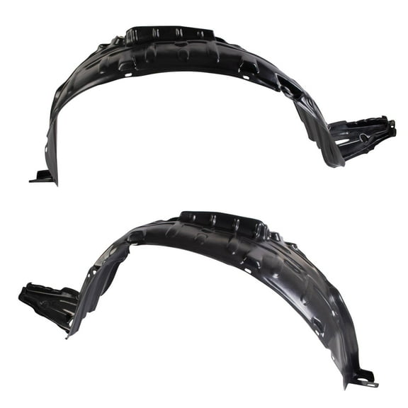 TRQ Inner Fender Liner Set Fits Select 2000-2001 Nissan Altima NI1250110 NI1251110
