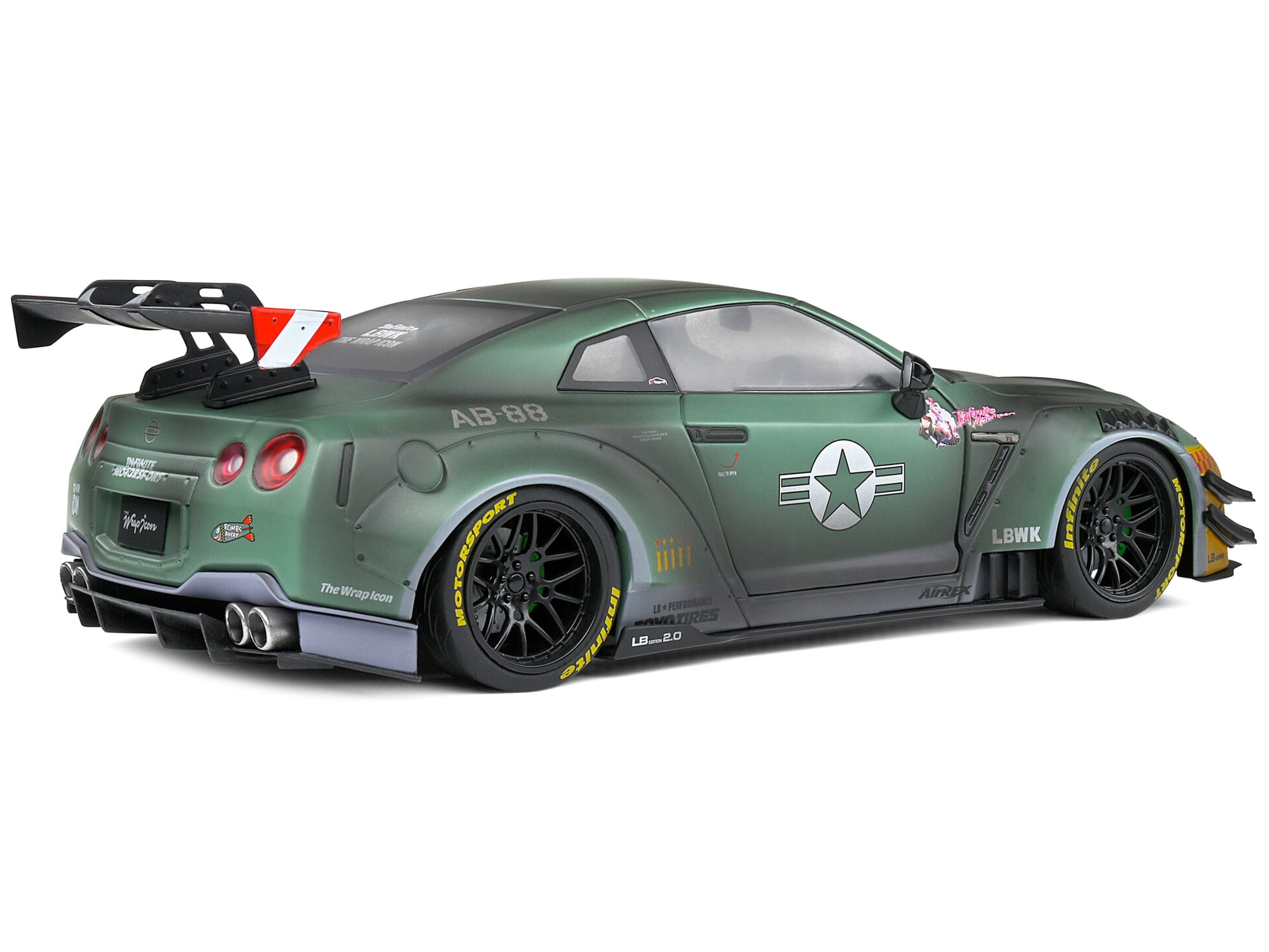 MINI GT LBWK Zero Fighter GT-R R35 香港限定 MINI GT LBWK Zero Fighter GT-R R35 香港限定 MINI GT LBWK
