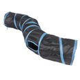 thumbnail image 3 of Túnel de juego para mascotas, túnel para gatos en forma de S, juguete con forma de tubo para gatos, juguete con orificio para mirar, probado y confiable, 3 of 8