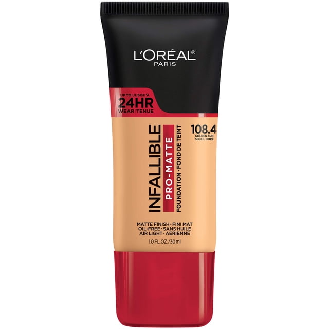 Base L'Oreal Paris Infallible Pro Matte Golden Sun Beige
