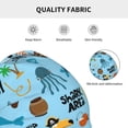 thumbnail image 5 of Pofeuu Animal Pirate Print Beanie Hat for Men and Women Winter Warm Hats Knit Slouchy Thick Skull Cap, 5 of 7