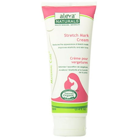 Aleva Naturals Stretch Mark Cream, 3.4 Fluid (Best Stretch Mark Prevention Cream 2019)