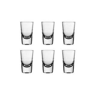 Ready to Go 1.5oz Shot Glass Vodka Cup Clear Lead-Free Bullet