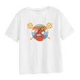 thumbnail image 4 of Camiseta para mujer, camiseta informal de verano, camiseta versátil con cuello redondo, camiseta de manga corta para escalada, senderismo, desplazamientos, viajes de oficina XL, 4 of 8