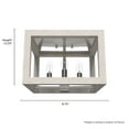 thumbnail image 5 of Hunter - Squire Manor 4-light Chrome, Medium Size Flush Mount Light, Dimmable, Modern Style, for Bedrooms, Dining, Living Rooms - 19997, 5 of 6