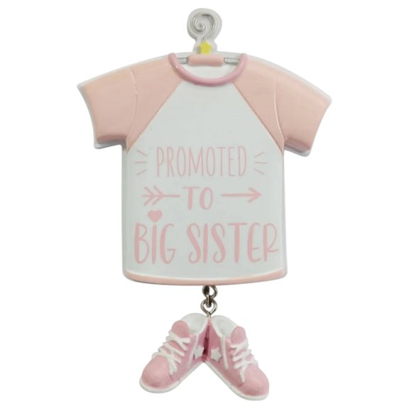 Promoted to Big Sister T-Shirt Ornament