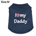 thumbnail image 2 of Ropa para mascotas Ropa para perros Chaleco para mascotas Daddy Ropa de verano para perros 489, 2 of 5