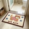 thumbnail image 4 of Alfombrilla de baño de diatomita 40x60 cm, gruesa, absorbente, antideslizante, alfombra de baño para el suelo, resistente a las manchas, felpudo de entrada para decoración del hogar, 4 of 8