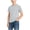Gray, variant on Boys Short Sleeve Tee Active Cotton Performance T-Shirt Crewneck Tee for Big Boys Black 2-3 Years
