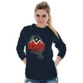 thumbnail image 3 of Retro Mountain Peaks Denver Colorado Long Sleeve TShirt Men Women Brisco Brands S, 3 of 6