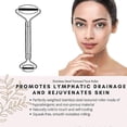 thumbnail image 3 of Gua Sha de acero inoxidable, rodillo facial Gua Sha, masajeador facial, piedra Gua Sha para relajación muscular, alivia arrugas en rostro, ojos, etc., 3 of 5