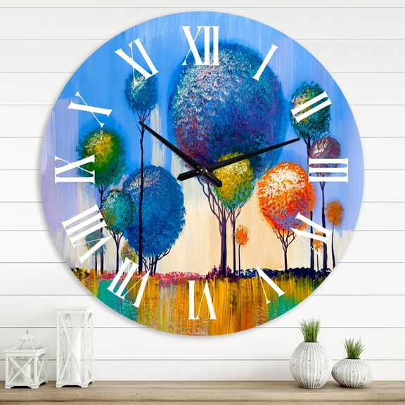 Designart 1 in Quartz Modern/Contemporary Wall Clock