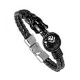 thumbnail image 1 of Qarigey Declaración segura y expresiva con de cuero de cuero para hombres Pulseras para hombres Ropa, zapatos y accesorios Miscelánea TZ-781, 1 of 6