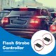 thumbnail image 2 of Controlador de Estroboscópico de Luces de Carro Unique Bargains Módulo Flasher para Automóvil 12-24V Luz de Freno Universal 2.7x4.8x1.4cm Negro 2 pcs, 2 of 6