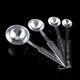 thumbnail image 4 of Juego De Cucharas Medidoras De Acero Inoxidable De 4 Piezas Que Incluyen 1/10 Cucharadita 1/2 Cucharadita 1 Cucharadita 1 Cucharada Para Medir Ingredientes Secos Y Líquidos, 4 of 5