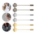 thumbnail image 3 of Miangastore 6 Pcs Plateau Rond Épingle à Cou Costume Broches Robe Chapeau Épingle Bâton de Corsage, 3 of 8