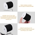 thumbnail image 3 of Cuerda de sombra trenzada Uxcell, cuerda de nailon de 1.8 mm 110 Yards/Roll con 20Pcs perillas de cuerda para persianas romanas, reparación de cortinas, manualidades DIY (Negro), 3 of 7