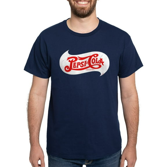 CafePress - Pepsi Logo Men's Value T Shirt - Men's Classic Graphic Cotton T-Shirt