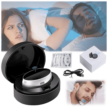 Professional anti snoring devices,snore stopper,electric anti snoring device,sleep apnea devices,Snoring Solution for Men and Women,3-Speed Adjustment,Smart Sleep Device,black