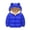 Blue, variant on Infant Baby Winter Coat Cute Bear Ear Hooded Jacket Warm Fleece Lined Outerwear Windproof Quilted Toddler Boy Girl Snow Coat Size 0-4 Years