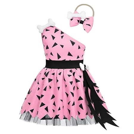 

Toddler Kids Caveman Girls Dog Bones Historical Cavegirl Mesh Tulle Dress Princess Outfits Boy Toddler Halloween Costume 6-9 Month Halloween Costume Boy Costumes For Halloween