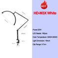 thumbnail image 1 of Andoer Ring Light Half Moon LED Lamp Stream Deck Floor Video Light Fill Light 3000K-6000K for Beauty Salon Makeup Live Streaming, 1 of 5