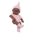 thumbnail image 2 of Soft Newborn Doll Home Decor Realistic Skin Texture Adjustable Limbs Pacifier Clothes Set for Christmas Birthday Gift Photography Prop Home Decoration Daily Companion Indoor Play Decors, 2 of 7