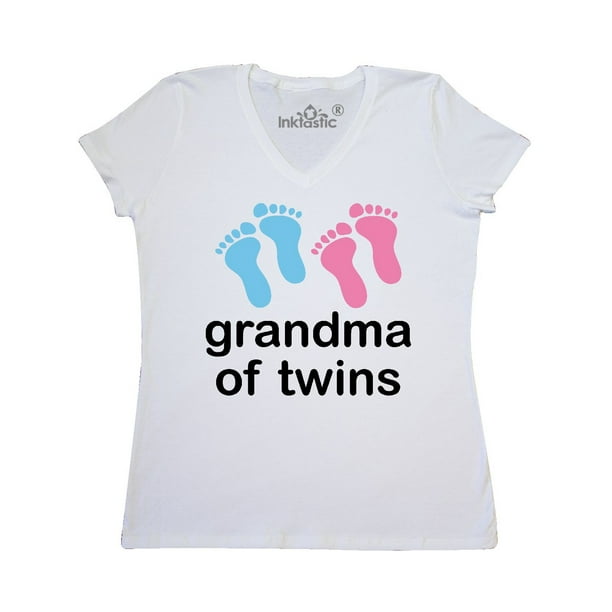 Inktastic Inktastic Grandma Of Twins Boy Girl Adult Women S V Neck T Shirt Female Walmart Com Walmart Com Inktastic Inktastic Grandma Of Twins Boy Girl Adult Women S V Neck T Shirt Female Walmart Com Walmart Com