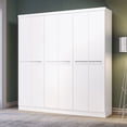 thumbnail image 1 of Ropero Closet Matrimonial Kappesberg 6 Puertas Blanco, 1 of 9