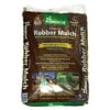 Rubber Mini Nugget Mulch, Brown