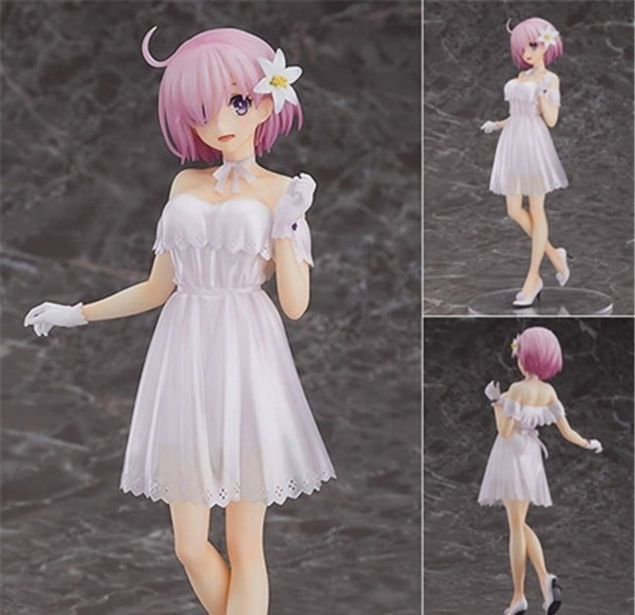 New Fate/Grand Order FGO Mash Kyrielight (dress Ver) Character Anime Model Statue Action Figures Desktop Ornament Popular Decorations Fan Souvenirs Creative Gift Collectable