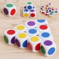 thumbnail image 3 of 10pcs 15mm Multicolor Acrylic Cube Dice Beads Six Sides Portable Table Games Toy, 3 of 5