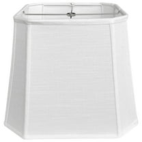 TOOTOO STAR Square Lamp Shade, (10 x 10)" x (13 x 13)" x 10.5" Spider Replacement Harp Shade