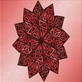thumbnail image 1 of Ahgly Company Machine Washable Indoor Square Transitional Light Coral Pink Area Rugs, 6' Square, 1 of 7
