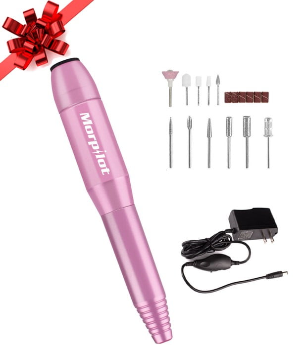 Morpilot Portable Nail Drill 11 in 1 Manicure and Pedicure Kit ...