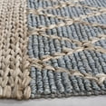 thumbnail image 3 of SAFAVIEH Natural Fiber Ingram Geometric Runner Rug, Light Blue, 2'6" x 8', 3 of 7