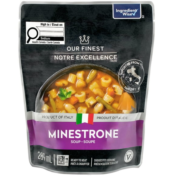 Our Finest Minestrone Soup, 291 mL